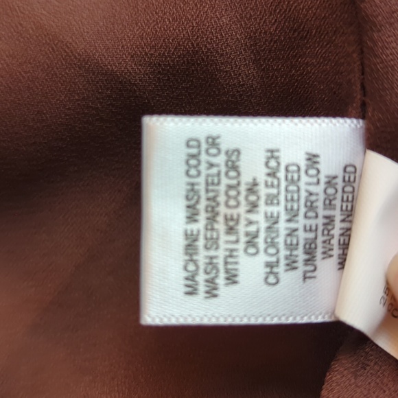 Isaac Mizrahi Floral Flowy Sleeveless Lined Dress 8 Brown Red Orange - Picture 11 of 16